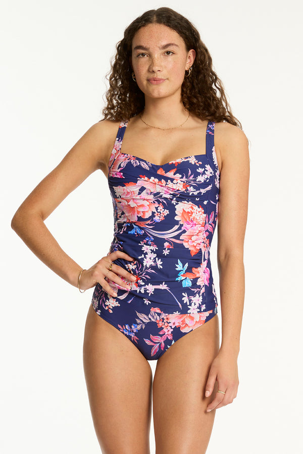 Sea Level Indochine Twist Singlet Top